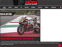 Tablet Screenshot of moto-journal.fr