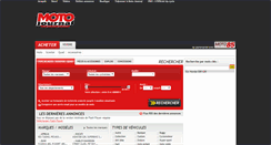 Desktop Screenshot of annonces.moto-journal.fr
