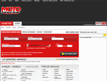 Tablet Screenshot of annonces.moto-journal.fr